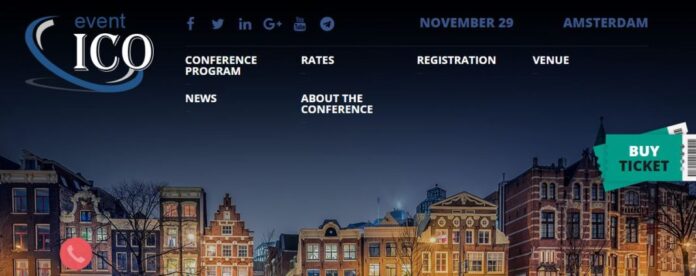 Specialized Conference Ico Event Amsterdam: All About Investing In Cryptocurrency, November 29th