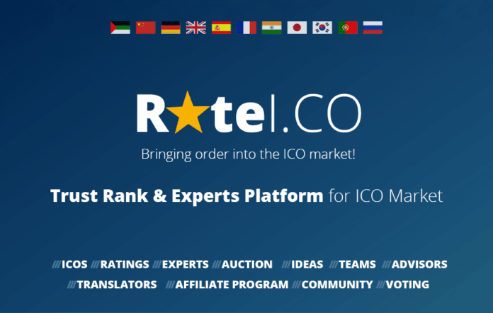 Ico Review Of Ratei.co, A Trust Rank And Experts Platform For The Ico Market