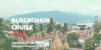 Learn More About Blockchain On Asian Cruise, Jan 15-19, 2018, Singapore, Malaysia, Thailand