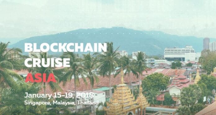 Learn More About Blockchain On Asian Cruise, Jan 15-19, 2018, Singapore, Malaysia, Thailand