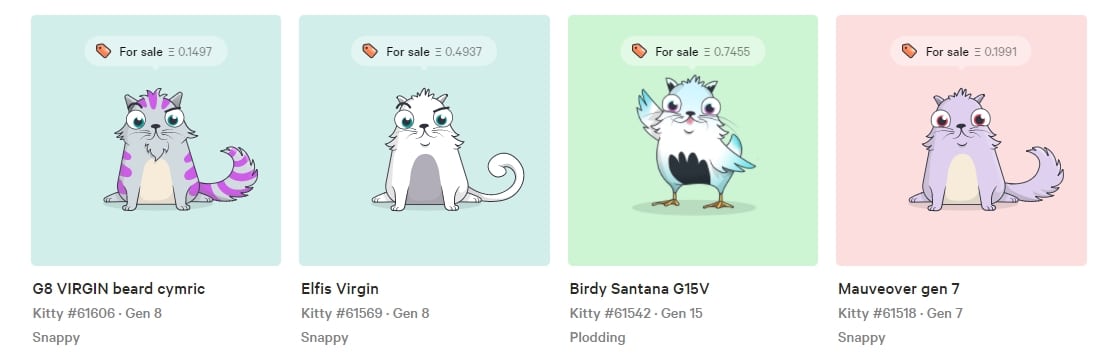 Cryptokitties Craze Proves There’s More Than One Way To Skin Crypto