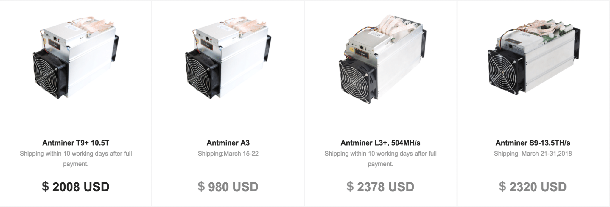 Rig And Asic Are Sold Out! Prices Increasing Daily.