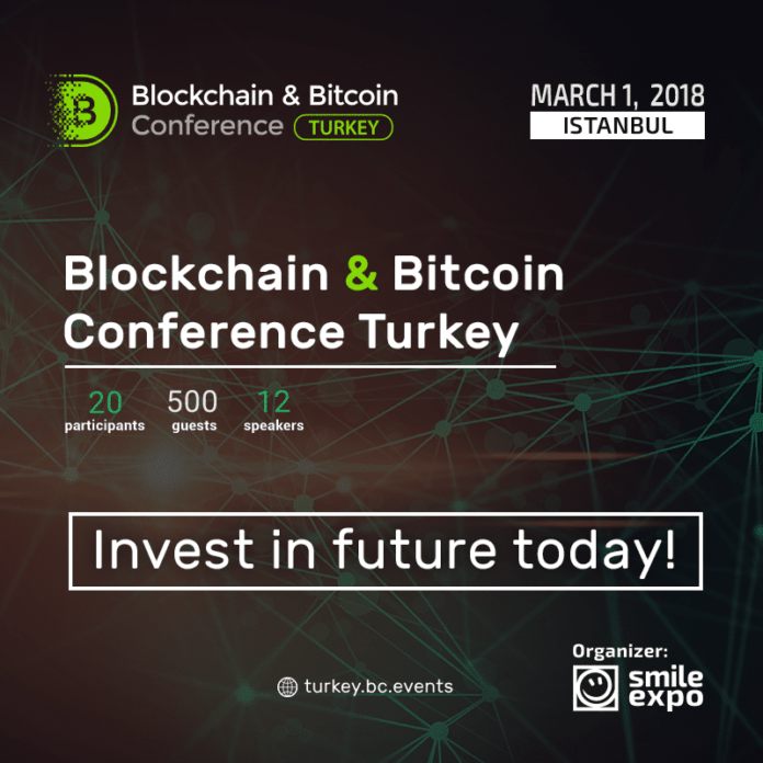 Blockchain & Bitcoin Conference: Istanbul, March 1st