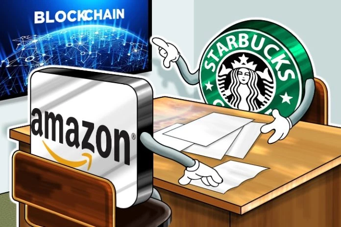 Why Amazon And Starbucks Are Interested In Blockchain Technology