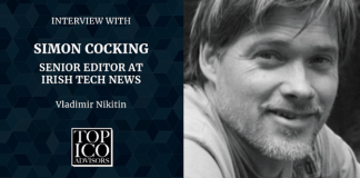 Ccn Interviews: Simon Cocking – №1 Rated Expert On Icobench