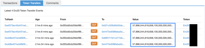 Multiple Erc20 Smart Contracts (cve-2018-10299) Vulnerable To New Batchoverflow