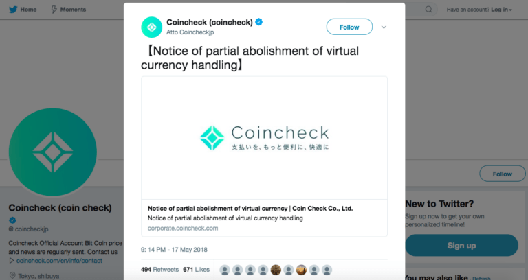 Coincheck Confirms Delisting Of Coins