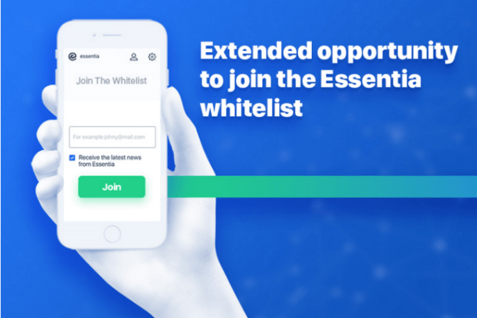Essentia Whitelist Re-opens On May 23rd