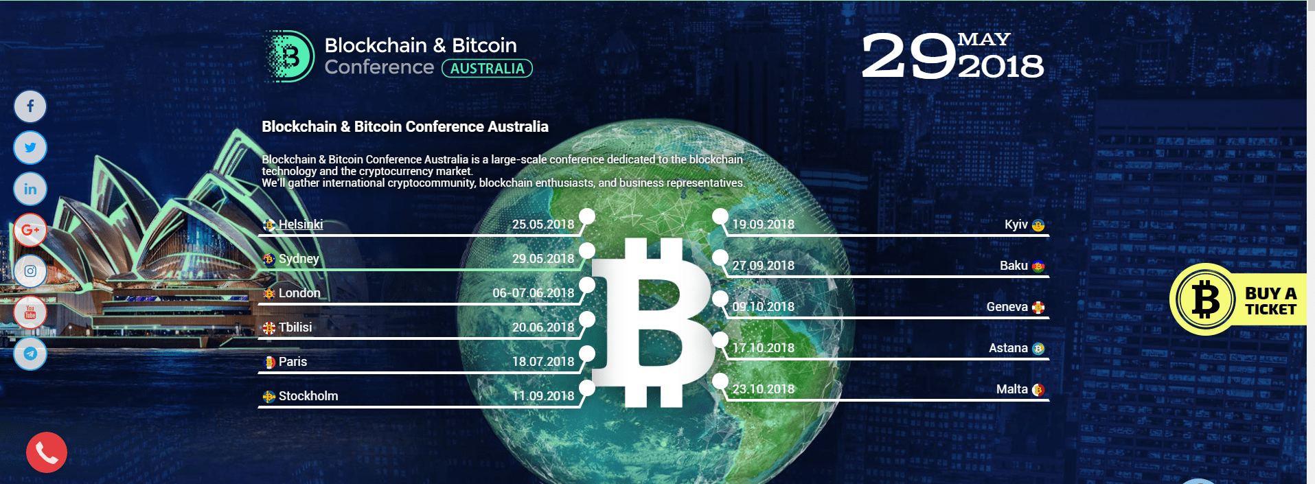 Blockchain & Bitcoin Conference Australia - CryptoCoin.News