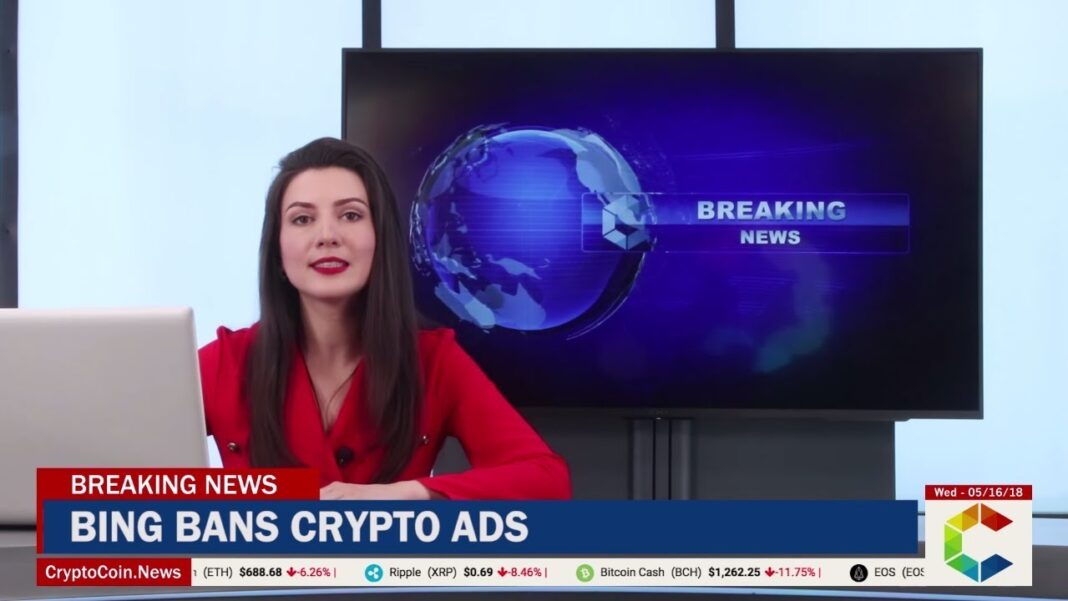 Bing Bans Crypto Ads