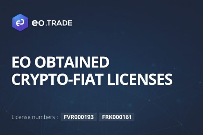 Eo Obtains Licenses For Crypto-fiat Exchange And Wallet As Its Initial Coin Sale Continues