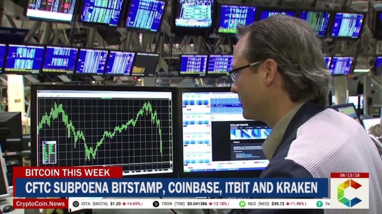 Bitcoin This Week: CFTC Subpoenas Major Crypto Exchanges, Coinrail Hacked, Bitcoin Prices And More Bitcoin This Week: CFTC Subpoenas Major Crypto Exchanges, Coinrail Hacked, Bitcoin Prices And More