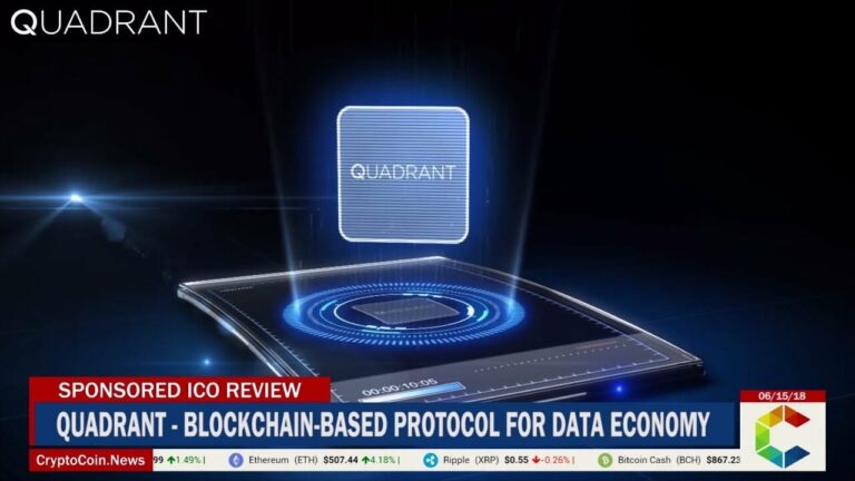 Sponsored Ico Review: Quadrant – Blockchain-based Protocol For Data Economy