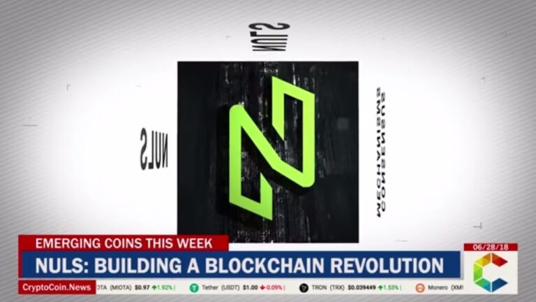 Emerging Coins This Week – Nuls: Building A Blockchain Revolution Out Of Nothing