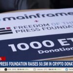 Freedom Of Press Foundation Uses Cryptos To Raise Over Half A Million In Donations Freedom Of Press Foundation Uses Cryptos To Raise Over Half A Million In Donations