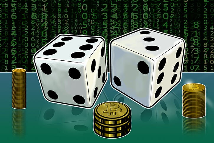 blockchain dice game