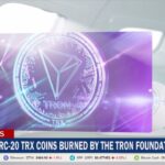 50 Billion ERC-20 TRX Coins Burned By The TRON Foundation 50 Billion Erc-20 Trx Coins Burned By The Tron Foundation