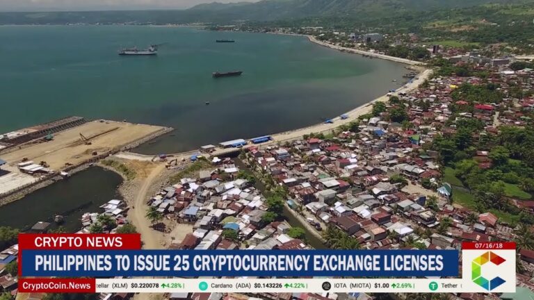Philippines To Issue 25 Cryptocurrency Exchange Licenses