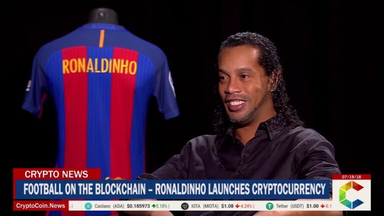 Football On The Blockchain – Ronaldinho Launches Cryptocurrency Football On The Blockchain – Ronaldinho Launches Cryptocurrency