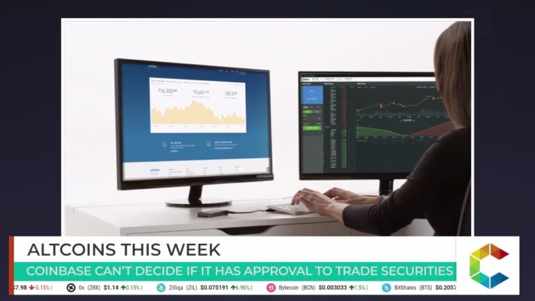 Altcoins This Week: Coinbase Hints Approval To Trade Securities, Altcoins Prices And More
