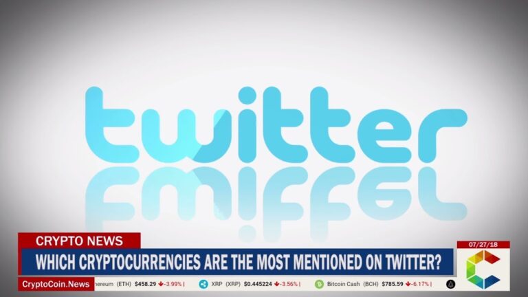 Which Cryptocurrencies Are The Most Mentioned On Twitter?