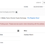 ETH Address Related To Phishing Scam, Source: Etherscamdb.info