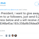 Fake Elon Musk Scam, Source: Twitter.com