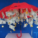 Gift Money Rain Dollar Rain Umbrella Gift Ideas Coins Seem Specie Money Currency Bills Money Rain Money Rain Money Rain Money Rain Money Money Money Money Money
