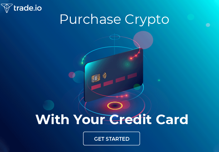 Trade.io Launches New Funding Method By Credit Card To Crypto Traders