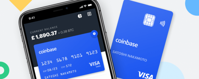 Coinbase Launches Visa Debit Card Backed With Cryptocurrencies