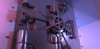 Central bank vault