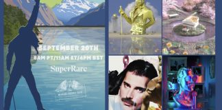 Freddie Mercury Nfts On Superrare From September 20