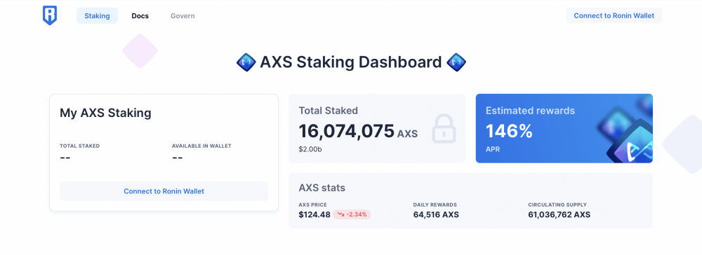 AXS staking dashboard, Axie Infinity, AXS APR, AXS rewards, AXS unstable, AXS claim rewards