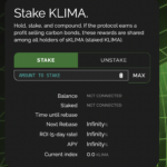 How To Stake KLIMA Tokens On Klima DAO