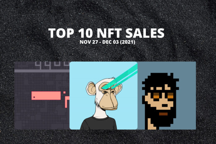 Most Expensive Nfts This Week: 27 November — 03 December