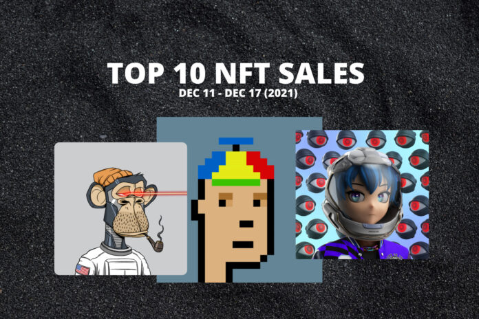 Most Expensive Nfts This Week: 11 – 17 December