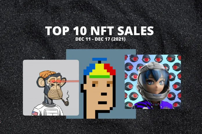 TOP 10 NFT SALES OF THIS WEEK