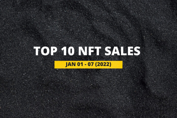 Most Expensive Nfts This Week: Jan 01 – 07